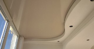 Натяжной потолок на балкон Выкса, цена 6302 руб.