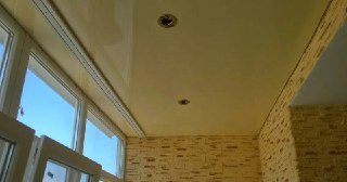 Натяжной потолок на балкон Выкса, цена 6302 руб.